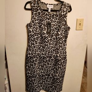 BNWT Joseph Ribkoff Leopard Print Dress Sz 12